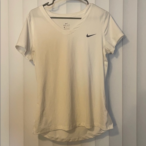 White Nike dri-for tee - Picture 1 of 3